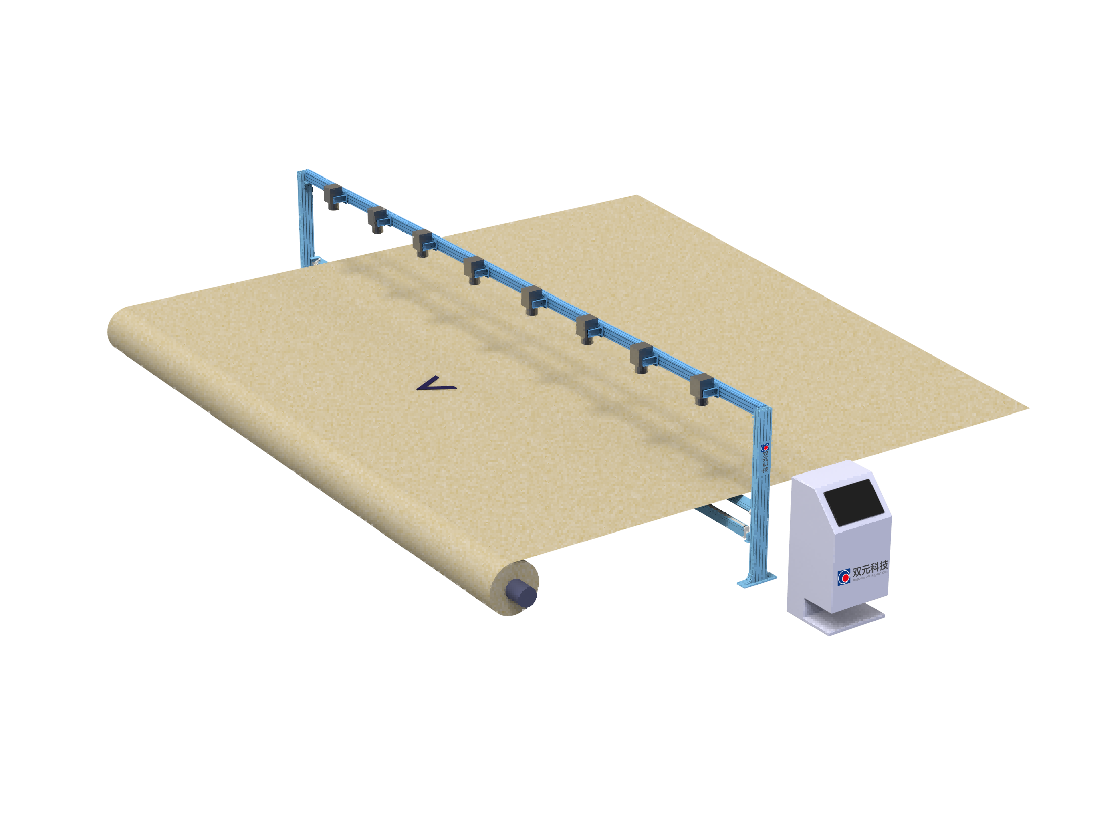 高速纸机缺陷检测系统