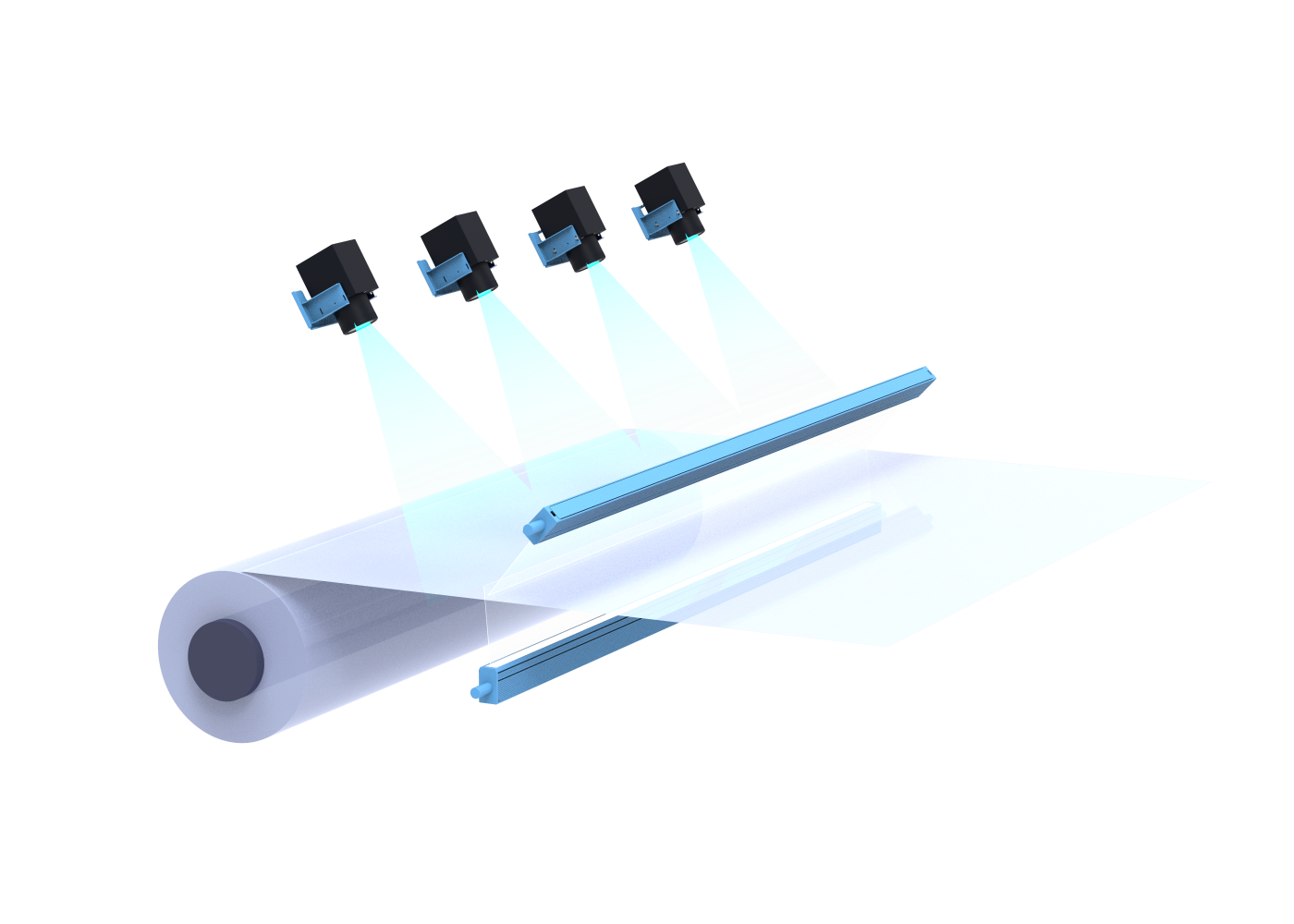 薄膜表面缺陷在线检测系统