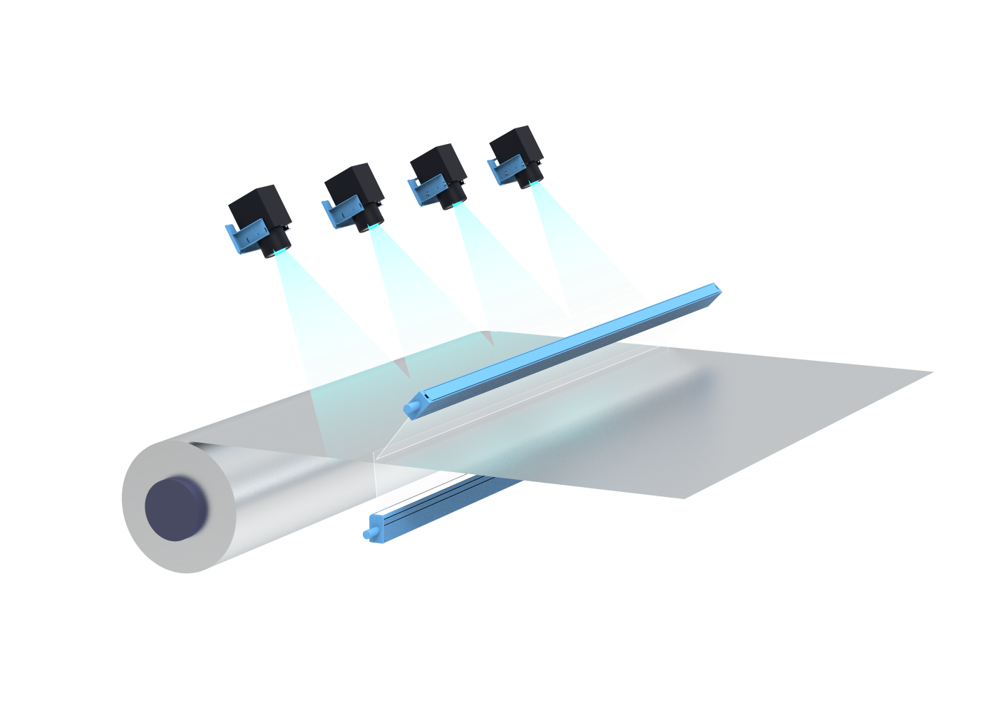 铝箔表面及针孔缺陷在线检测系统